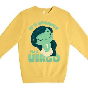 Virgo Gift Premium Crewneck Sweatshirt