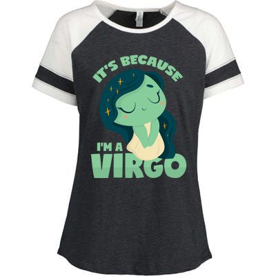 Virgo Gift Enza Ladies Jersey Colorblock Tee