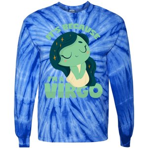 Virgo Gift Tie-Dye Long Sleeve Shirt