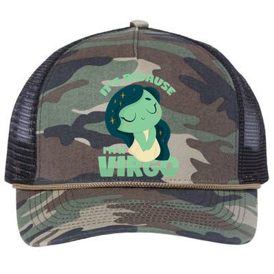 Virgo Gift Retro Rope Trucker Hat Cap