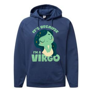 Virgo Gift Performance Fleece Hoodie