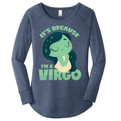 Virgo Gift Women's Perfect Tri Tunic Long Sleeve Shirt