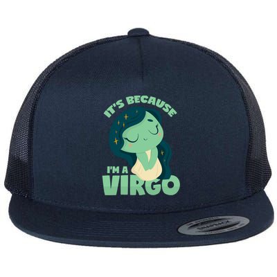 Virgo Gift Flat Bill Trucker Hat