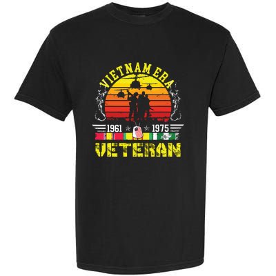 Veteran Gift Vietnam War Era Retired Soldier Garment-Dyed Heavyweight T-Shirt