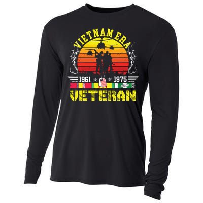 Veteran Gift Vietnam War Era Retired Soldier Cooling Performance Long Sleeve Crew