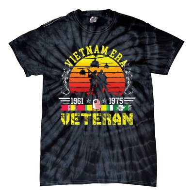 Veteran Gift Vietnam War Era Retired Soldier Tie-Dye T-Shirt