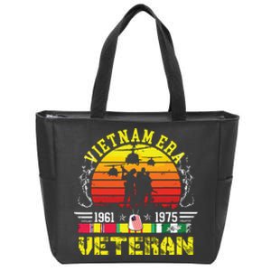 Veteran Gift Vietnam War Era Retired Soldier Zip Tote Bag