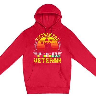 Veteran Gift Vietnam War Era Retired Soldier Premium Pullover Hoodie