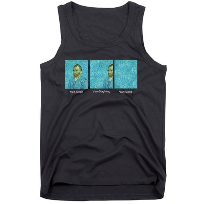 Van Gogh Van Going Van Gone Funny Art Lover Tank Top