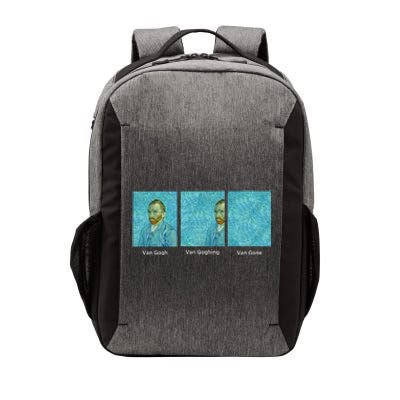 Van Gogh Van Going Van Gone Funny Art Lover Vector Backpack