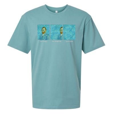 Van Gogh Van Going Van Gone Funny Art Lover Sueded Cloud Jersey T-Shirt