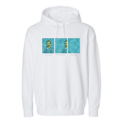 Van Gogh Van Going Van Gone Funny Art Lover Garment-Dyed Fleece Hoodie