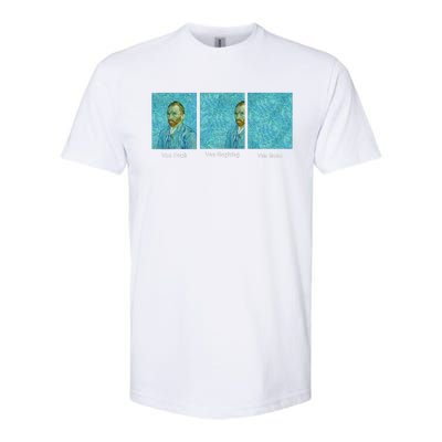 Van Gogh Van Going Van Gone Funny Art Lover Softstyle CVC T-Shirt