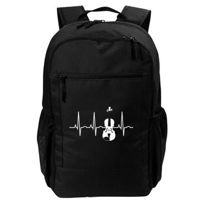 Violin Gifts Violin Player For Violinist Heartbeat Daily Commute Backpack