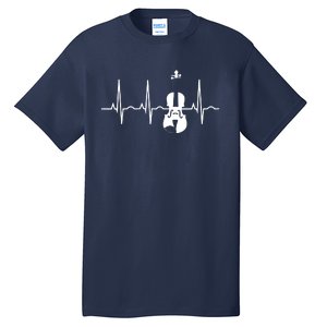 Violin Gifts Violin Player For Violinist Heartbeat Tall T-Shirt