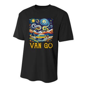 Van Go Vanlife Accessories Artist Funny Art Teacher Youth Performance Sprint T-Shirt