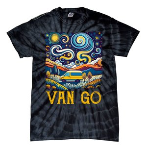 Van Go Vanlife Accessories Artist Funny Art Teacher Tie-Dye T-Shirt