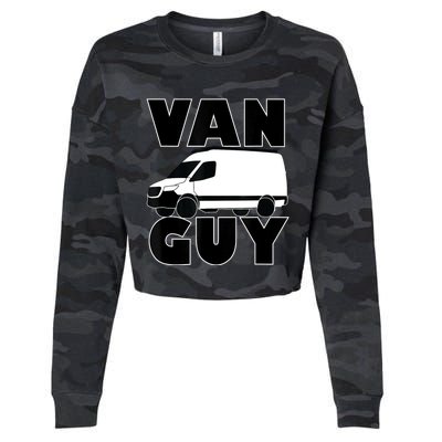 Van Guy Cropped Pullover Crew