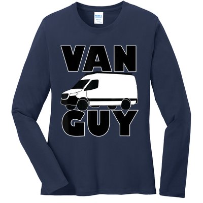 Van Guy Ladies Long Sleeve Shirt