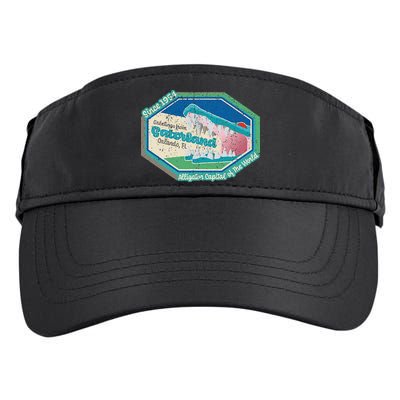 Vintage Gatorland Adult Drive Performance Visor