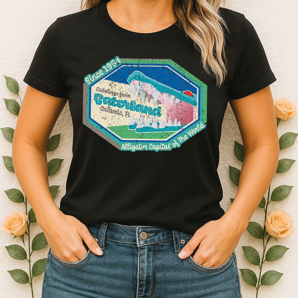 Vintage Gatorland Womens T-Shirt