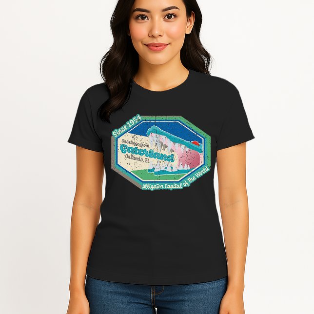 Vintage Gatorland Womens T-Shirt