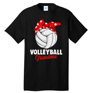 Volleyball Grandma Women Tall T-Shirt