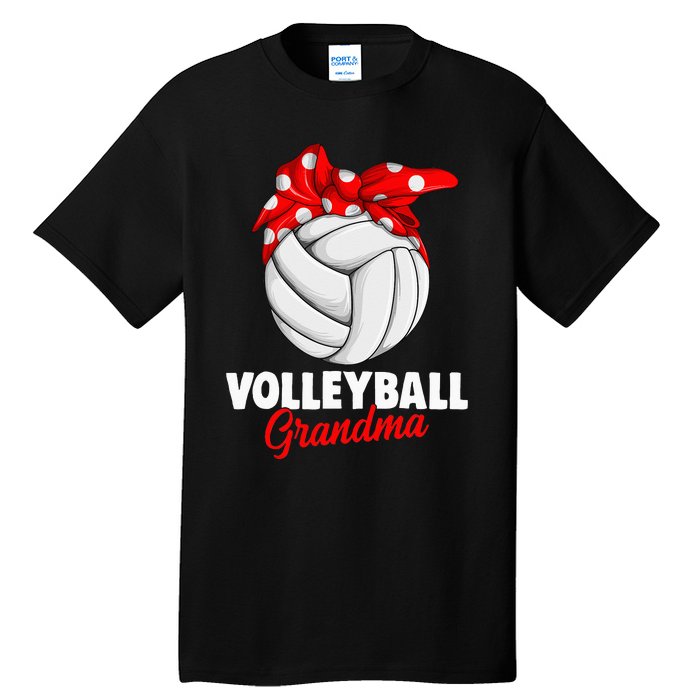 Volleyball Grandma Women Tall T-Shirt