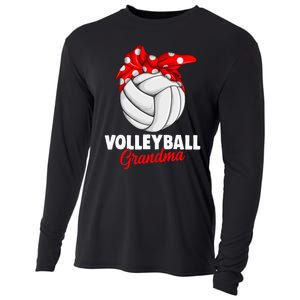 Volleyball Grandma Women Cooling Performance Long Sleeve Crew