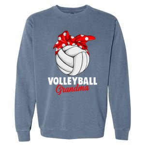 Volleyball Grandma Women Garment-Dyed Sweatshirt