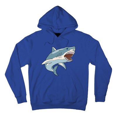 Vintage Great White Shark Hoodie