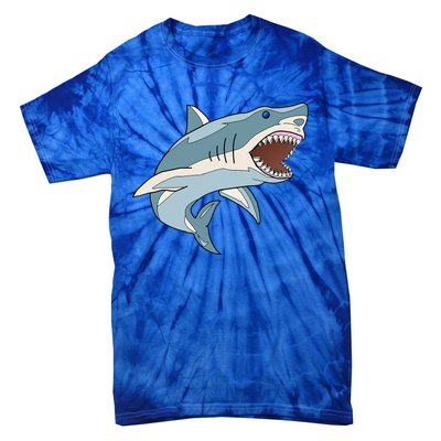 Vintage Great White Shark Tie-Dye T-Shirt