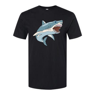 Vintage Great White Shark Softstyle® CVC T-Shirt