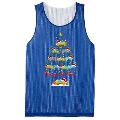 Video Game Xmas Lighting Santa Video Game Christmas Tree Gift Mesh Reversible Basketball Jersey Tank