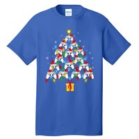 Video Gamer Xmas Gaming Controller Christmas Tree Gift Tall T-Shirt