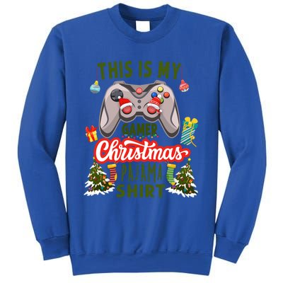 Video Gamer Xmas Grandson Gamer This Is My Christmas Pajama Gift Sweatshirt