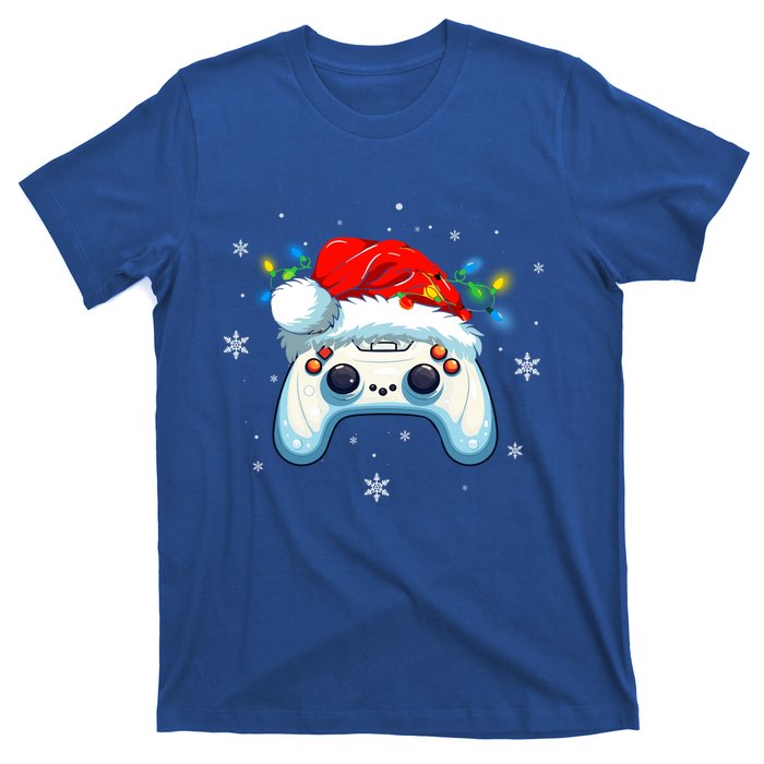 Video Gamer Xmas Lights Video Game Controller Christmas Great Gift T-Shirt