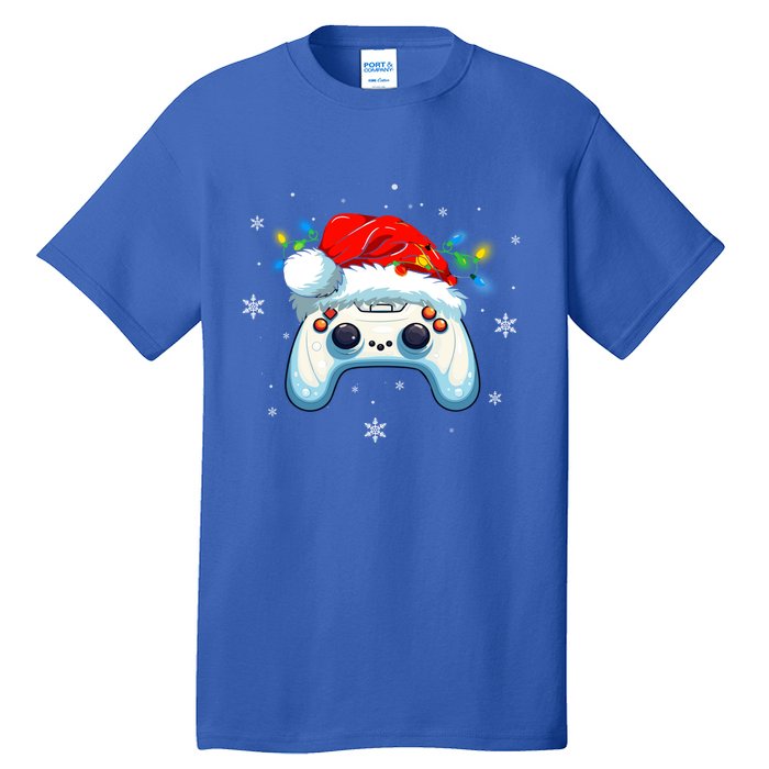 Video Gamer Xmas Lights Video Game Controller Christmas Great Gift Tall T-Shirt