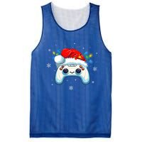 Video Gamer Xmas Lights Video Game Controller Christmas Great Gift Mesh Reversible Basketball Jersey Tank