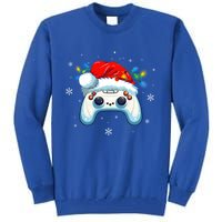 Video Gamer Xmas Lights Video Game Controller Christmas Great Gift Tall Sweatshirt