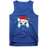 Video Gamer Xmas Lights Video Game Controller Christmas Great Gift Tank Top