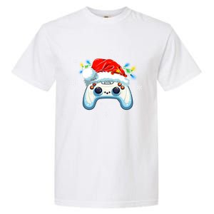 Video Gamer Xmas Lights Video Game Controller Christmas Great Gift Garment-Dyed Heavyweight T-Shirt