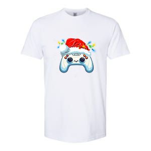 Video Gamer Xmas Lights Video Game Controller Christmas Great Gift Softstyle CVC T-Shirt