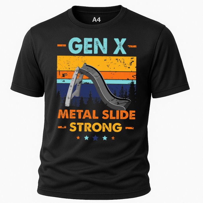 Vintage Gen X Generation Sarcasm Gen X Metalslide A Strong Performance Shirt