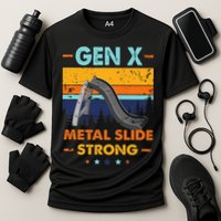 Vintage Gen X Generation Sarcasm Gen X Metalslide A Strong Performance Shirt
