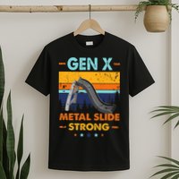 Vintage Gen X Generation Sarcasm Gen X Metalslide A Strong T-Shirt