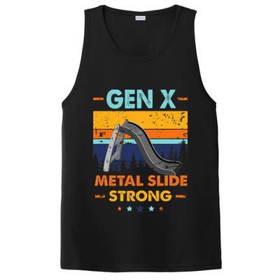 Vintage Gen X Generation Sarcasm Gen X Metalslide A Strong PosiCharge Competitor Tank