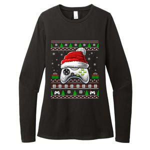 Video Gamer Xmas Holiday Video Game Controller Christmas Gift Womens CVC Long Sleeve Shirt