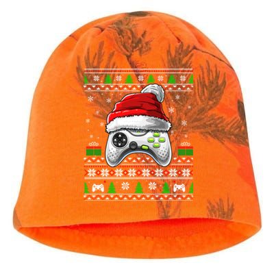 Video Gamer Xmas Holiday Video Game Controller Christmas Gift Kati - Camo Knit Beanie