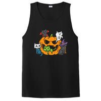 Vampire Ghost Zombie Witch Cats In Pumpkin Halloween PosiCharge Competitor Tank